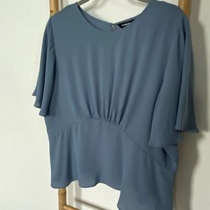 Express Dusty Blue Blouse